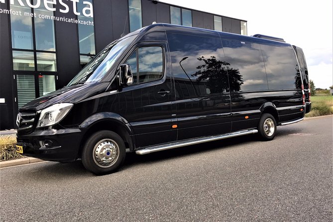 1-15 persons Taxi or Bus Transfer Amsterdam in Amsterdam City - The ride itself: WiFi, A/C, and English support