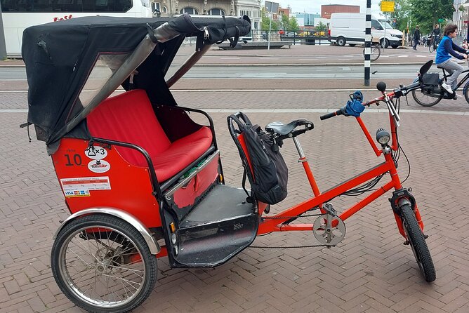 1 Hour Private Amsterdam Rickshaw Tour - Rembrandtplein: the square where the city likes to socialize