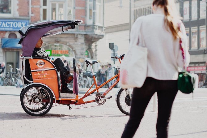 2 hours Amsterdam City Tour in Pedicab - Price and what you actually get for $239.65 (up to two people)