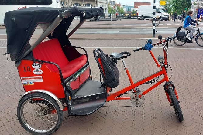 2 Hours Private Amsterdam Rickshaw Tour - Price and value for a private rickshaw tour for two
