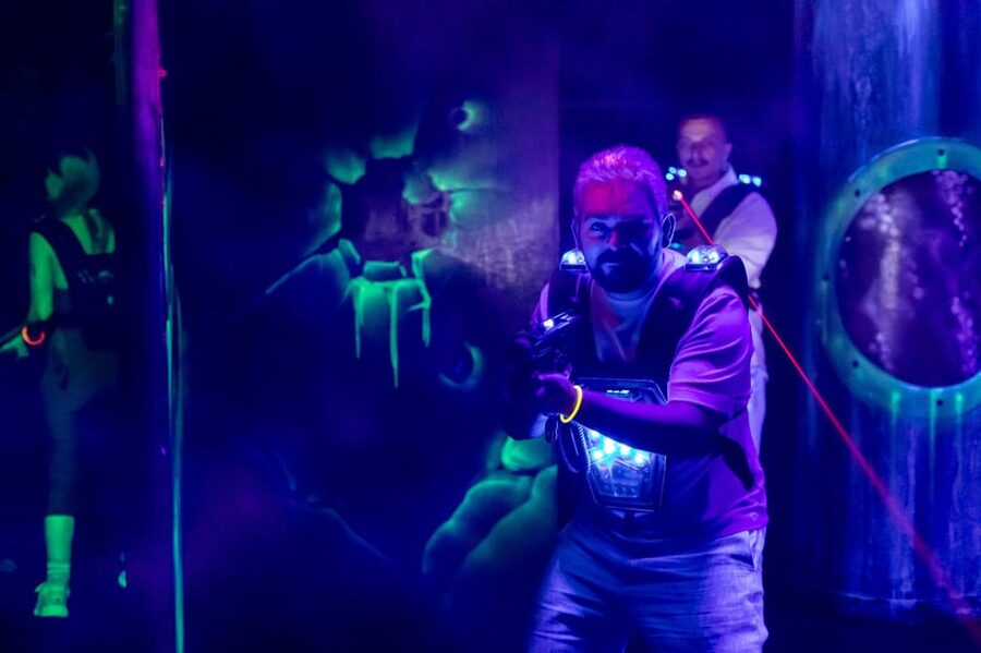 Aloha Amsterdam: Laser Tag Experience - Where the Underground Battle Starts: De Ruijterkade in North Holland