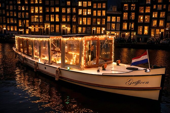 Amsterdam: 2-Hour Canal Cruise incl. Drinks & Dutch Snacks - Old Canal Houses, Quirky Landmarks, and Street-Level Stories