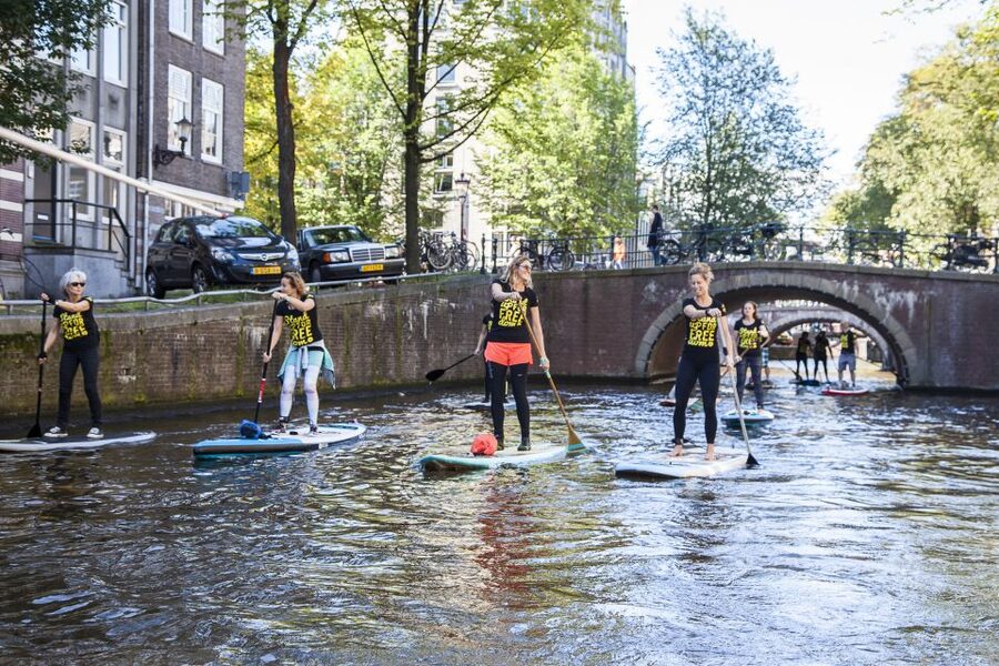 Amsterdam: 2-Hour Stand Up Paddle Board Tour - Where you meet, and why this spot matters at Brewery het IJ