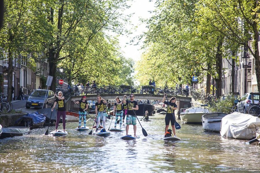 Amsterdam: 2-Hour Stand Up Paddle Board Tour - Getting comfortable first: your safety practice before the city