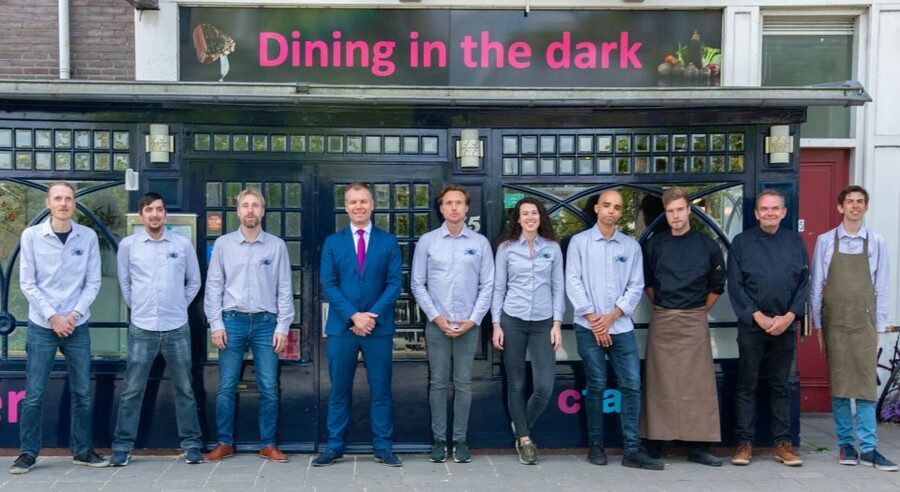 Amsterdam: 3 Course Dinner in the Dark - How the staff support you, and why it feels different