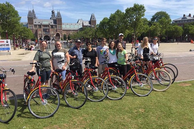 Amsterdam 3 hrs Bike Tour – live guide En/Fr/De/Nl/Sp - Meet at AmsterBikePiet, then get set up quickly