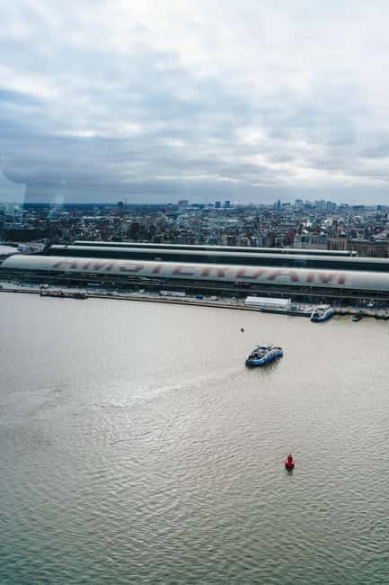 Amsterdam: A'DAM Lookout Entry Ticket with 2 Drinks - How long to stay and when to go