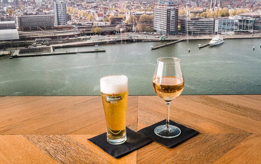 Amsterdam: A'DAM Lookout Entry Ticket with 2 Drinks - Getting there from Amsterdam Central to Amsterdam North (the easy way)