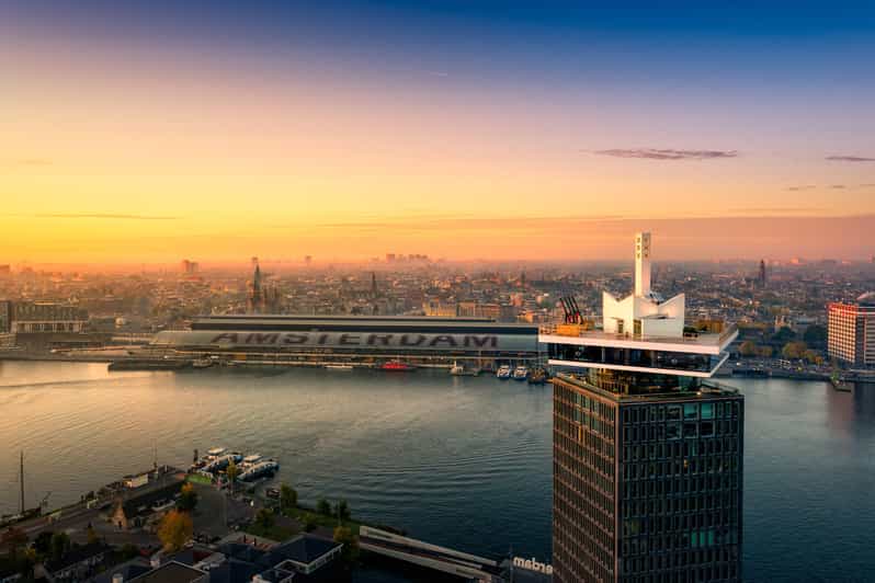 Amsterdam: A'DAM Lookout Entry Ticket with Burger - Key highlights and what matters