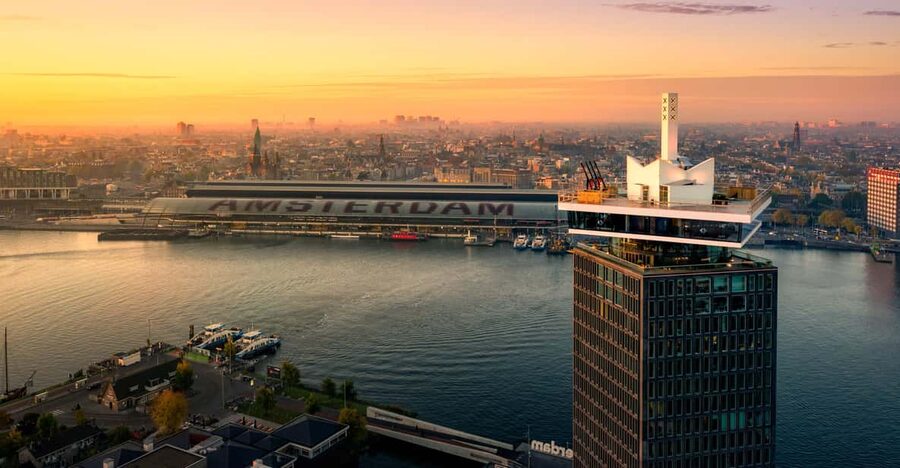 Amsterdam: A'DAM Lookout Entry Ticket with Burger - Ticket timing: how the burger slot actually works
