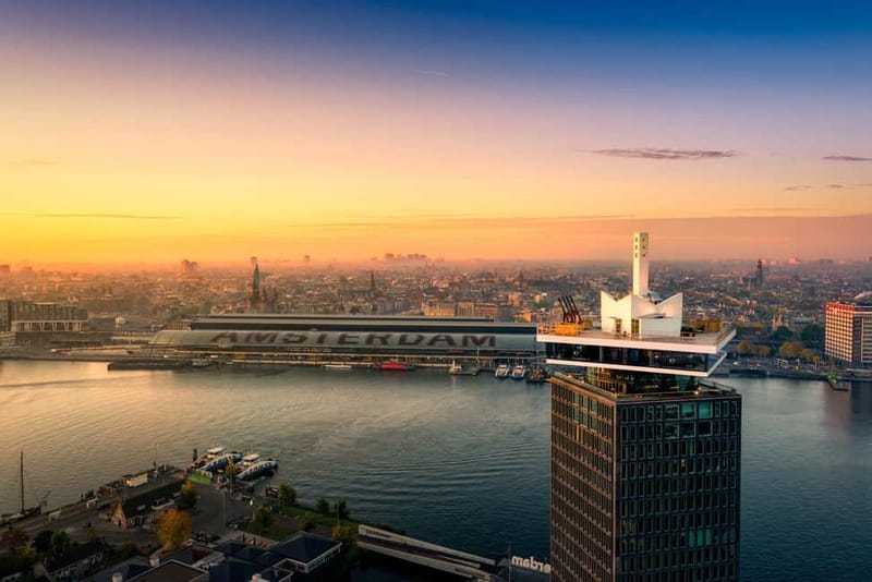 Amsterdam: A'DAM Lookout with Revolving Restaurant Moon - What You Actually See From the Observation Deck