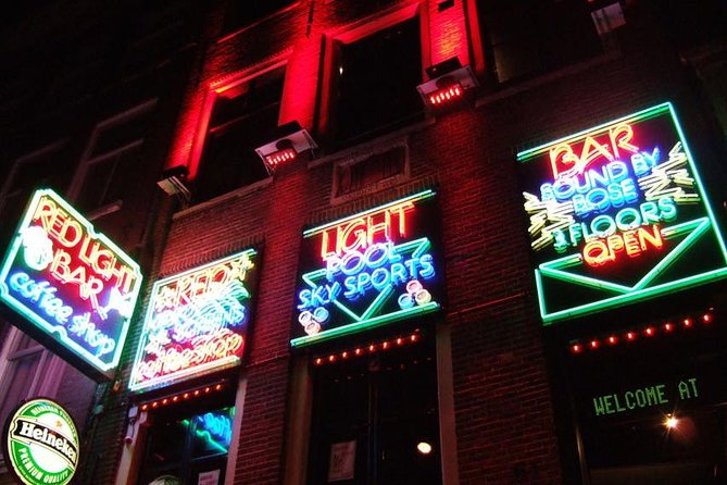Amsterdam After Dark: Public Red Light District Exploration - Stop 2: The Bulldog The First and the marijuana connection