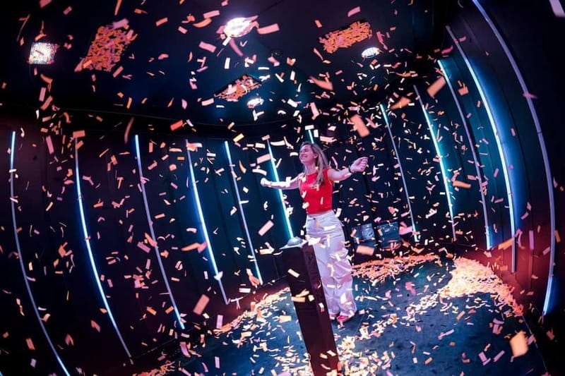 Amsterdam: AMAZE Immersive Audiovisual Experience Ticket - The Interactive Rooms: Lasers, Smoke, and Sound-Driven Spaces