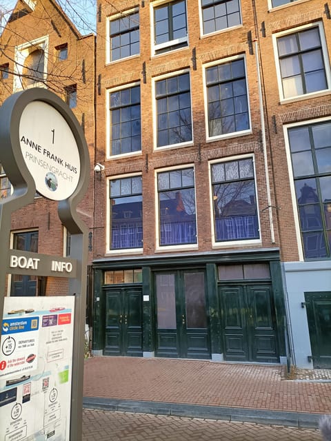Amsterdam: Anne Frank Guided Small Group Walking Tour - Anne Frank Monument Stop: Courage and the Many Ways People Responded