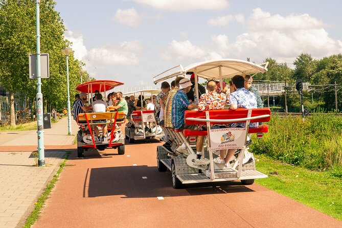 Amsterdam Beer Bike Blast Private Tour - With Beer On Tap - The route logic: outskirts and the west-side advantage