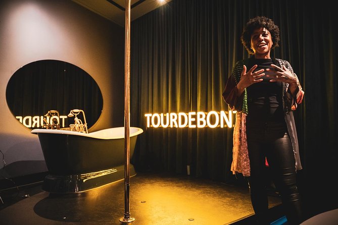 Amsterdam: Behind the Scenes Strip Club Tour with Ex-Sex Worker - Touring Bonton Room by Room, Including the VIP Spaces
