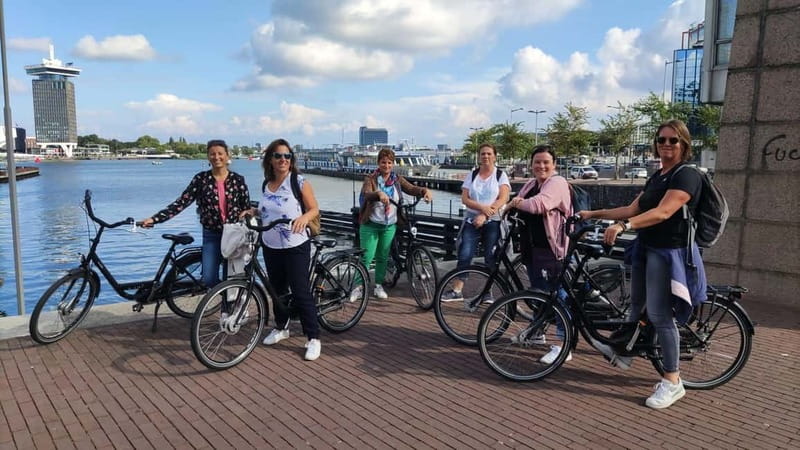 Amsterdam bike tour with a French-speaking guide local! - Meeting at IJdok 47, right by Central Station