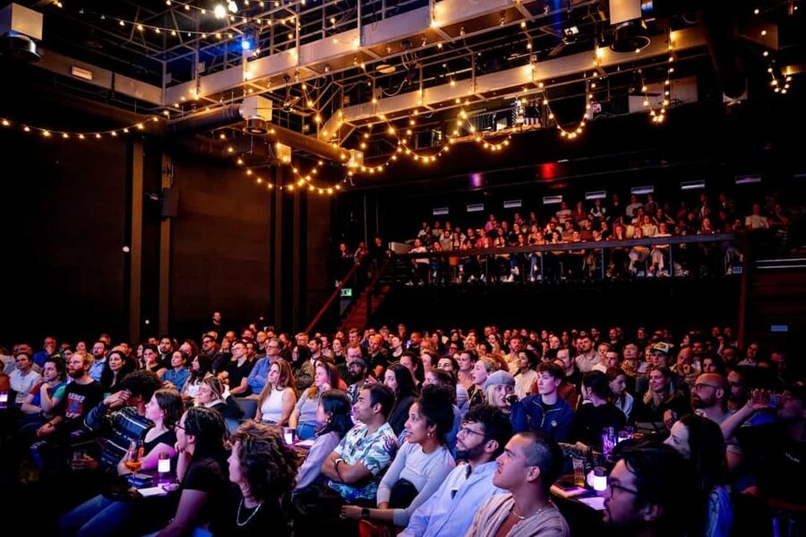 Amsterdam: ‘Boom Chicago’ English Comedy Show - The Seating Setup: Table Service, Upstairs Viewing, and a Real Night Out