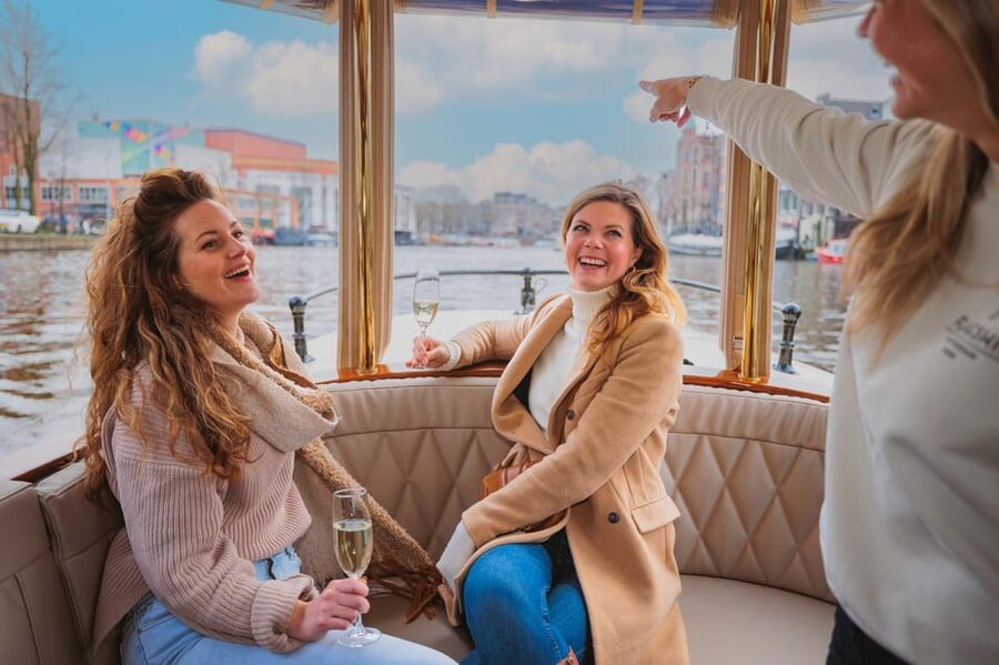 Amsterdam: Canal Cruise with Bubbles & Bites - The Views That Pay Off Most, Maritime Museum and the Golden Bend