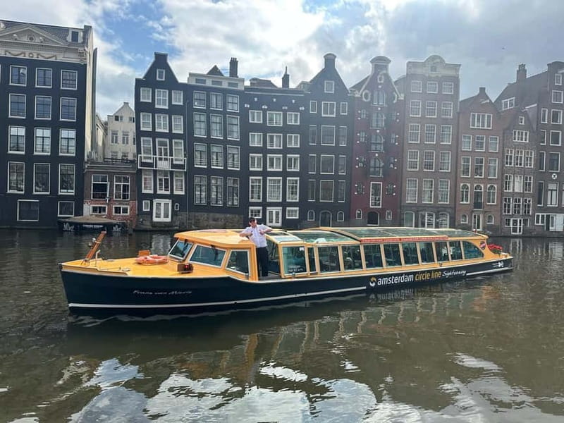 Amsterdam canal cruise with culinary burger or cheese & wine - What Each Stop Means for Your Evening Plan