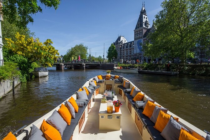 Amsterdam Canal Cruise with German Guide and unlimited drinks - Unlimited beer, wine, soft drinks: value, pacing, and weather reality
