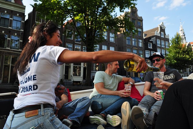 Amsterdam Canal Cruise With Live Guide and Unlimited Drinks - A typical route from the Hermitage Museum through the Amsterdam Canal Ring