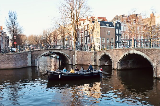 Amsterdam Canal Tour by Open Boat – 90 min Small Group Experience - Drinks onboard, or keep it simple and bring your own
