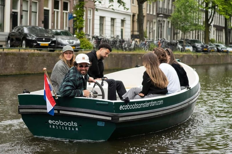 Amsterdam: Captain For a Day 2-Hour Boat Rental - Choosing the right boat size for your group