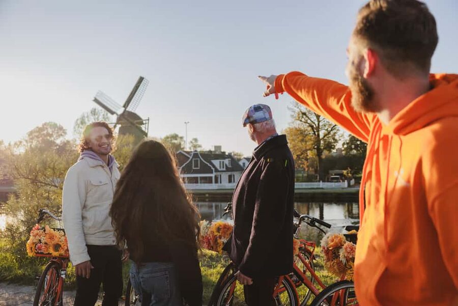 Amsterdam: Cheese, Windmill & Countryside Bike Tour - Ransdorp Village, the Church Tower, and a Dutch Photo Pause