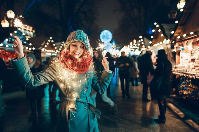 Amsterdam Christmas Walk with hot drink and Dutch treat - A 4:00 pm start that hits the Christmas lights and night chill