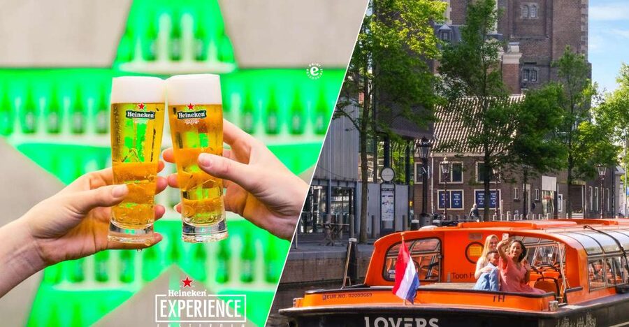 Amsterdam: City Canal Cruise and Heineken Experience - GPS Audio in 19 Languages: Use It Like a Mini Guide