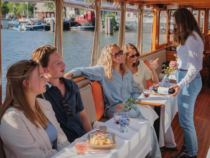 Amsterdam: Classic Boat Cruise with Optional Cheese & Wine - Skinny Bridge moments: why Magere Brug is the star of the hour