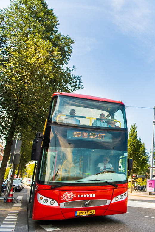 Amsterdam: Combo Rijksmuseum & Hop-On Hop-Off Bus - The hop-on hop-off bus: getting bearings with less walking