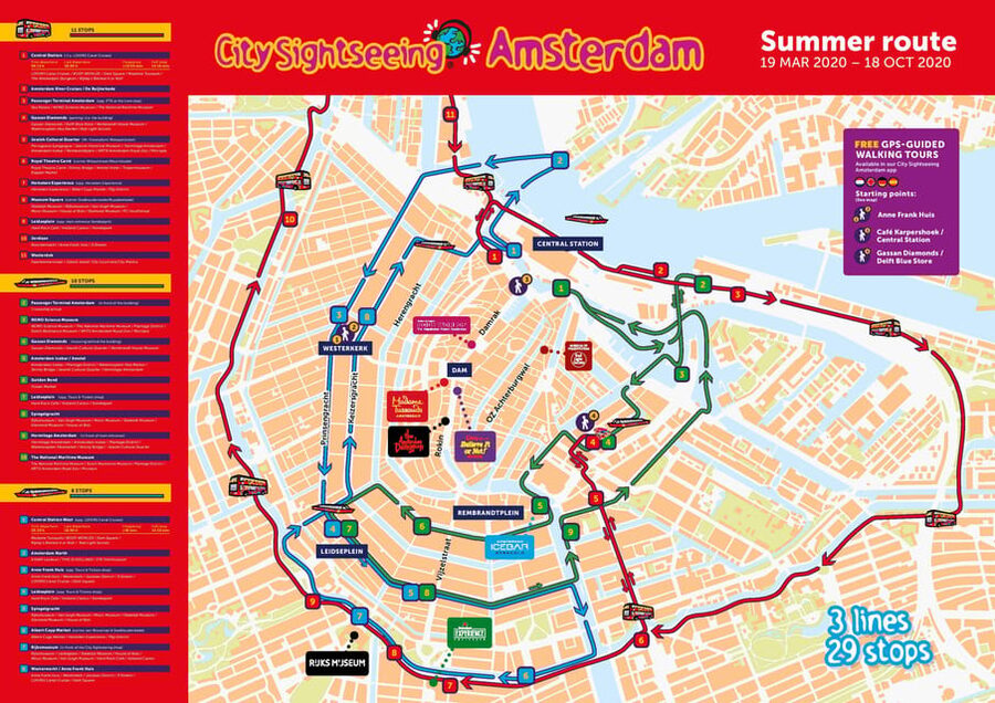 Amsterdam: Combo Rijksmuseum & Hop-On Hop-Off Bus - What I would do on a practical 1-day plan