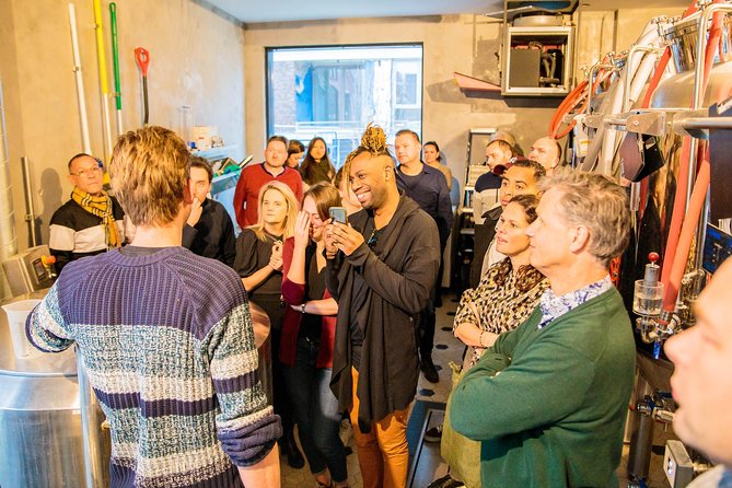Amsterdam Craft Beer Brewery Tour by Bus with Tastings - Stop One, Oedipus Craft Space: Craft Beer Energy From Minute One