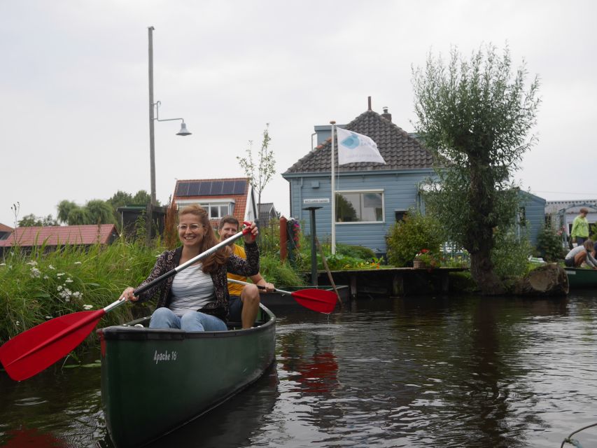 Amsterdam: Dutch Countryside Sunset Canoe Tour - Picnic Break by the Lake, and the Phone-Dry Detail