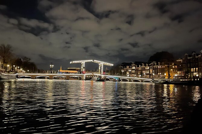 Amsterdam Evening Cosy & Small Cruise & Drinks and Bites - Sunset - What you actually see on the water at sunset