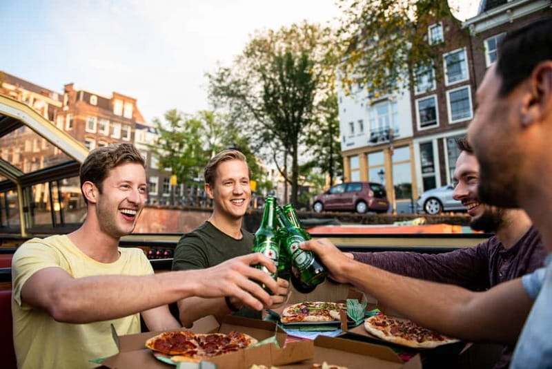 Amsterdam: Evening Pizza Cruise Along the Canals - Quick hits