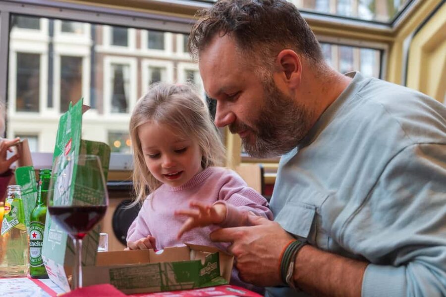 Amsterdam: Evening Pizza Cruise Along the Canals - Heated boat comfort, plus the onboard setup that makes it easy