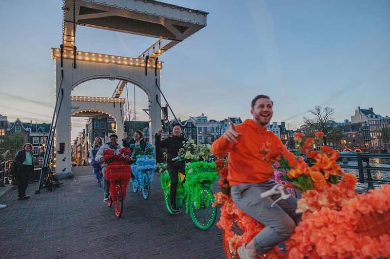 Amsterdam: Explore Canals, Guided Tour on Flower Bikes - Bike handling tips for confidence on Amsterdam streets