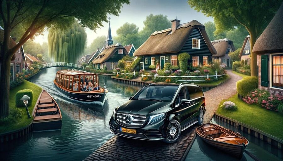 Amsterdam: Explore Giethoorn in a Private Tour with Driver - Door-to-Door Luxury Pickup From Amsterdam