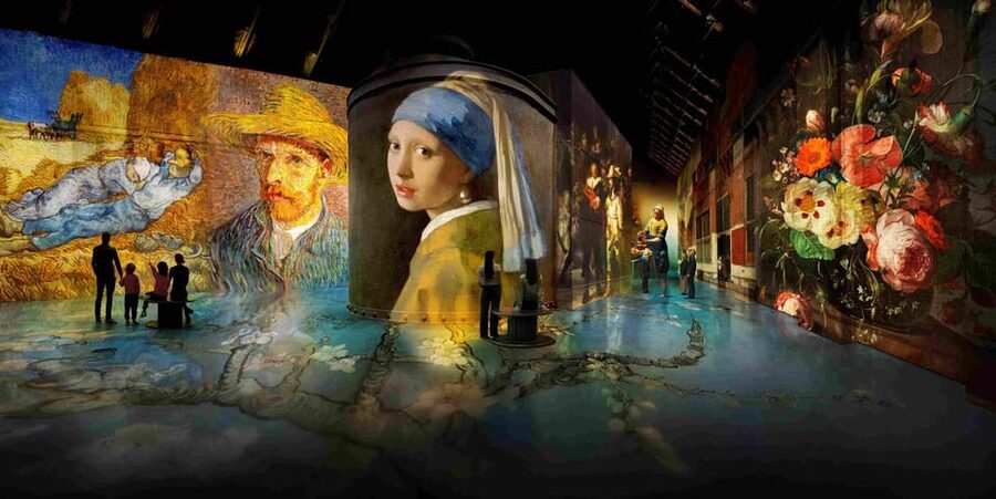 Amsterdam: Fabrique des Lumières Dutch Masters Ticket - Inside the hall: your walkthrough of the Dutch Masters show