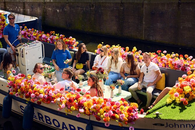 Amsterdam Flower Boat Canal Cruise with Local Guide - Stop-by-Stop: What You’ll See on the Amstel and Herengracht Loop