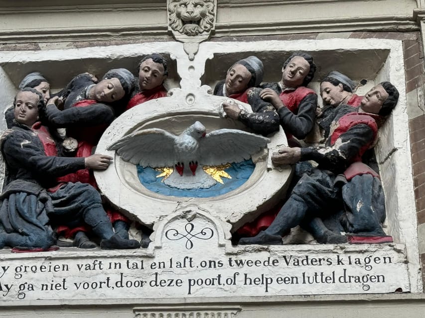 Amsterdam: Ghost Walking Tour and Dark History - Kalverstraat Street, moving from public energy to side-street stories