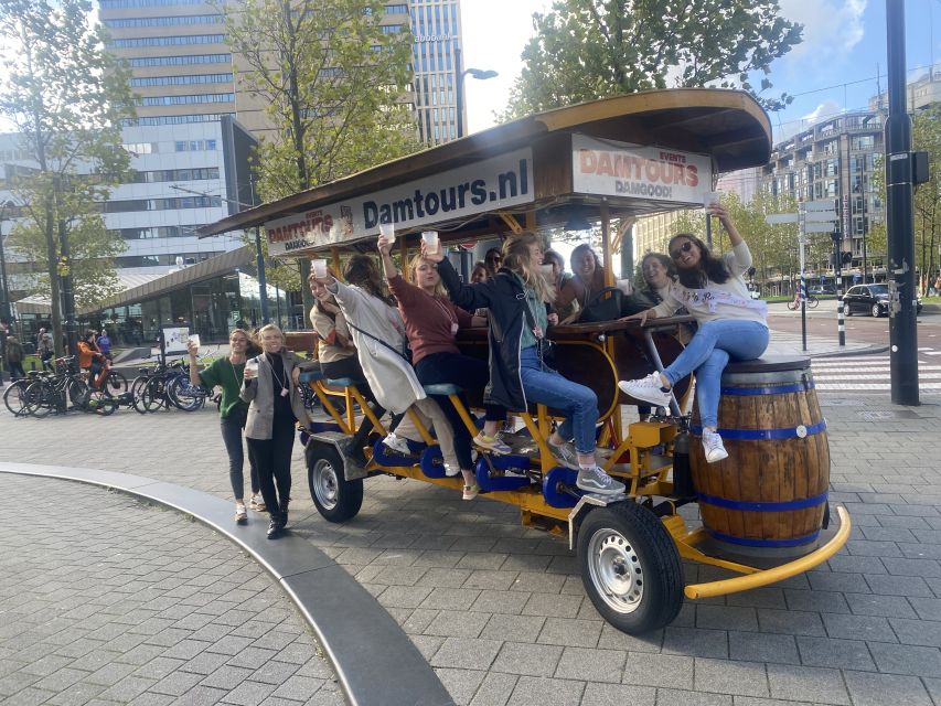 Amsterdam: Guided Beer or Prosecco Bike Tour - Key highlights to know before you book