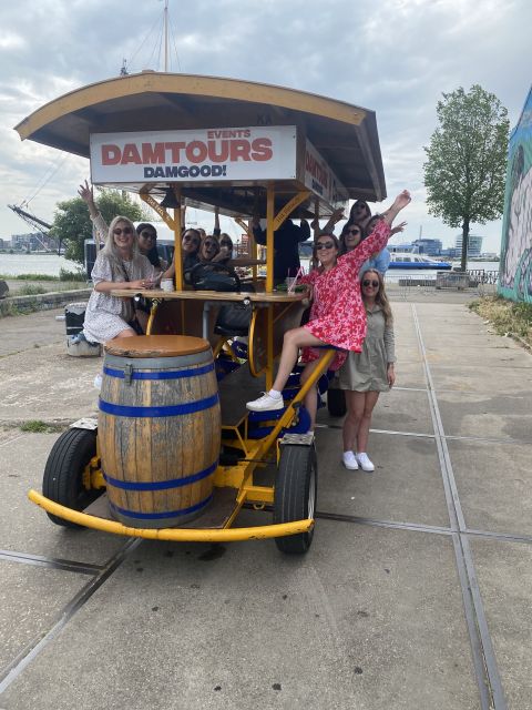 Amsterdam: Guided Beer or Prosecco Bike Tour - The 90 Minutes Part: What the Ride Feels Like from Start to Finish