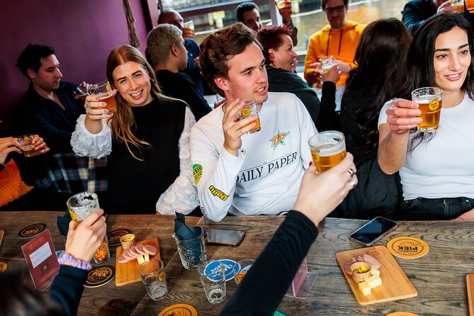 Amsterdam Guided Craft Beer Tasting with Cheese & Sausauge - Snacks and pacing: why this small plate matters