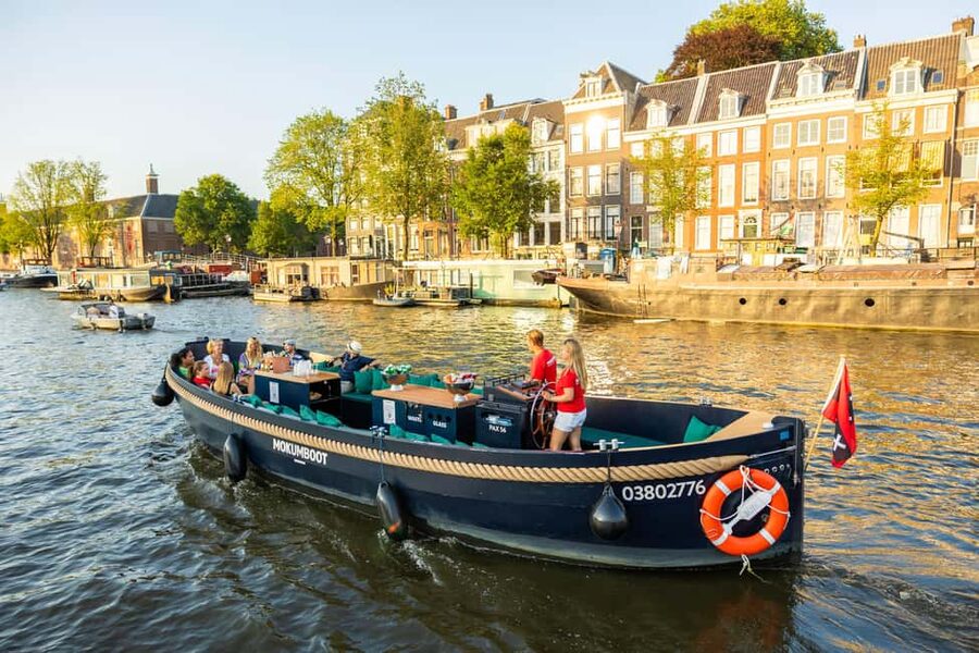 Amsterdam: Guided Open Boat Canal Cruise Including Drink - The Big Attractions You’ll Feel, Even If You Did Not Plan for Them