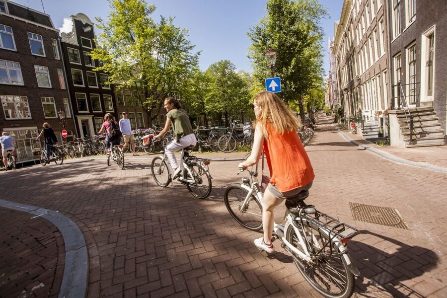 Amsterdam: Hidden Gems & Highlights Guided Bike Tour - Price and value: $44 for bike rental and a local guide