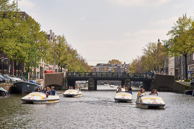 Amsterdam Independent Sightseeing by Pedal Boat - How Amsterdam Canal Pedal Boats Feel in Real Life